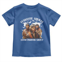 Tuskegee Airman Toddler T Shirt 332ND Fighter Group Black History Month