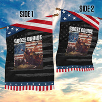 Funny George Washington Patriotic Garden Flag Booze Cruise Political Party Vintage American Flag