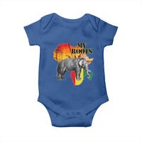 Africa Roots Baby Onesie My Roots Africa Map Black History Elephant