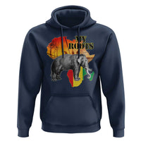 Africa Roots Hoodie My Roots Africa Map Black History Elephant