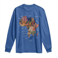 African Culture Black Fabrics Long Sleeve Shirt African American Heritage