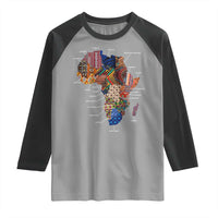 African Culture Black Fabrics Raglan Shirt African American Heritage