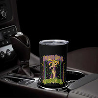 Funny Mardi Gras Throw Girl Tumbler Cup New Orleans Carnival Beads
