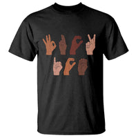 Funny Fuck Hand Sign Language Anti Deportation T Shirt Chinga La Migra