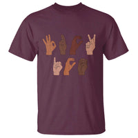 Funny Fuck Hand Sign Language Anti Deportation T Shirt Chinga La Migra