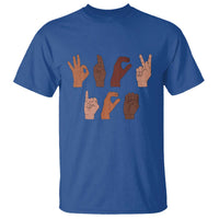Funny Fuck Hand Sign Language Anti Deportation T Shirt Chinga La Migra