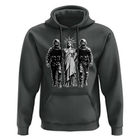 Statue Of Liberty Arrested Hoodie Funny Immigrant Rights Political Protest