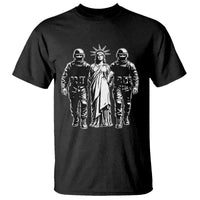 Statue Of Liberty Arrested T Shirt Funny Immigrant Rights Political Protest