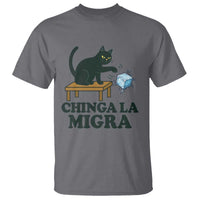 Chinga La Migra T Shirt Funny Immigration Rights Cat Political