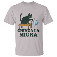 Chinga La Migra T Shirt Funny Immigration Rights Cat Political