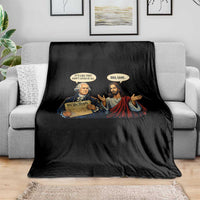 Funny Its Like They Didnt Listen At All Bro Same Meme Throw Blanket
