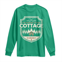 I Am Coming To The Cottage Long Sleeve Shirt Funny Romance Hockey