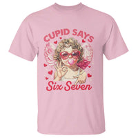 Funny 67 Valentines Day T Shirt Cupid Say Six Seven 67 Meme