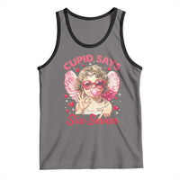 Funny 67 Valentines Day Tank Top Cupid Say Six Seven 67 Meme