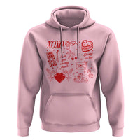 Xoxo Valentines Day Hoodie Love You Cherry Much Vintage Coquette