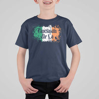 Tiocfaidh Ar La T Shirt For Kid Vintage Irish Ireland Flag