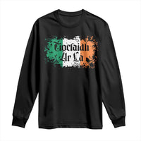Tiocfaidh Ar La Long Sleeve Shirt Vintage Irish Ireland Flag