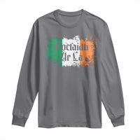 Tiocfaidh Ar La Long Sleeve Shirt Vintage Irish Ireland Flag