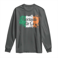 Tiocfaidh Ar La Long Sleeve Shirt Vintage Irish Ireland Flag