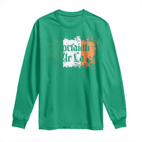 Tiocfaidh Ar La Long Sleeve Shirt Vintage Irish Ireland Flag