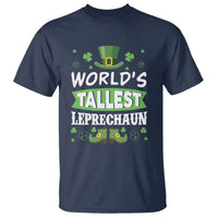 Funny World's Tallest Leprechaun St Patrick's Day T Shirt Shamrock