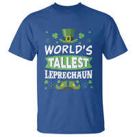 Funny World's Tallest Leprechaun St Patrick's Day T Shirt Shamrock