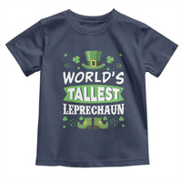 Funny World's Tallest Leprechaun St Patrick's Day Toddler T Shirt Shamrock