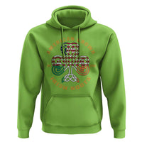 American Grown With Irish Roots Hoodie Irish American Shamrock