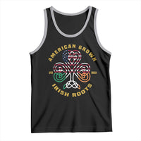 American Grown With Irish Roots Tank Top Irish American Shamrock