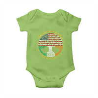 American Grown With Irish Roots Baby Onesie Irish American Tree