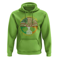 American Grown With Irish Roots Hoodie Irish American Tree