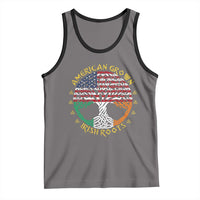 American Grown With Irish Roots Tank Top Irish American Tree