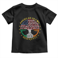 American Grown With Irish Roots Toddler T Shirt Irish American Tree