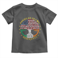 American Grown With Irish Roots Toddler T Shirt Irish American Tree