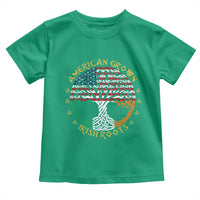 American Grown With Irish Roots Toddler T Shirt Irish American Tree