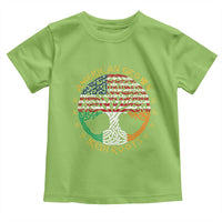 American Grown With Irish Roots Toddler T Shirt Irish American Tree