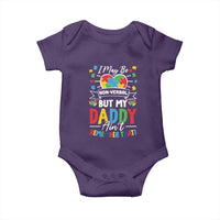 I May Be Non Verbal But My Daddy Ain't Remember That Baby Onesie Autism Awareness Dad
