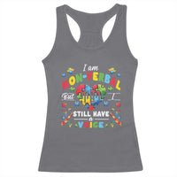 I Am Non Verbal But I Still Have A Voice Autism Awareness Racerback Tank Top Heart Puzzle