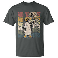 Funny Resist Penguins T Shirt No Tariffs On Penguin