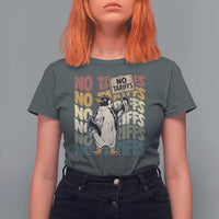 Funny Resist Penguins T Shirt For Women No Tariffs On Penguin