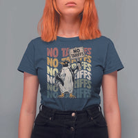 Funny Resist Penguins T Shirt For Women No Tariffs On Penguin