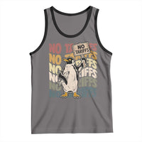 Funny Resist Penguins Tank Top No Tariffs On Penguin