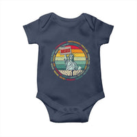 Funny Hands Off Baby Onesie Resist Vintage Statue Of Liberty