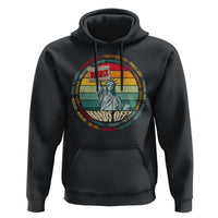 Funny Hands Off Hoodie Resist Vintage Statue Of Liberty