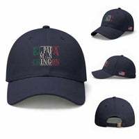 Funny El Papa Mas Chingon Baseball Cap Best Mexican Dad Father's Day Mexican Flag