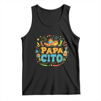 Funny Cinco De Mayo Father's Day Mexican Papacito Tank Top Sombrero Hat