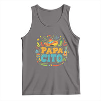 Funny Cinco De Mayo Father's Day Mexican Papacito Tank Top Sombrero Hat