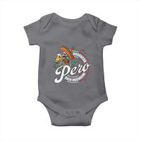 Funny Cinco De Mayo Baby Onesie Borracho Pero Buen Muchacho Mexican Skeleton With Beers