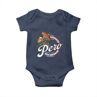Funny Cinco De Mayo Baby Onesie Borracho Pero Buen Muchacho Mexican Skeleton With Beers
