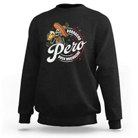Funny Cinco De Mayo Sweatshirt Borracho Pero Buen Muchacho Mexican Skeleton With Beers